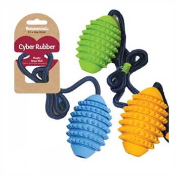 Cyber Rugby Ball On Rope Medium