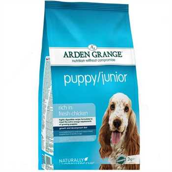Arden Grange Puppy & Junior Dry Dog Food - Chicken - 2kg
