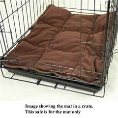 Fleece Crate Mat by Petplanet