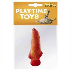 Pet Love Catnip Fish Cat Toy - Red