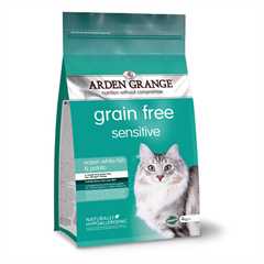 Arden Grange Grain Free Sensitive Adult Dry Cat Food - Ocean Fish - 4kg
