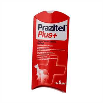 Prazitel Plus Wormer for Dogs - 1 x 50mg Pork Flavoured Tablet