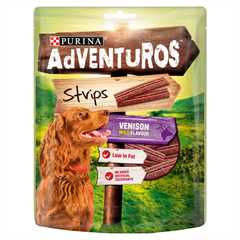 Adventuros Strips Adult Dog Treats - 90g