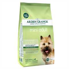 Arden Grange Mini Adult Dry Dog Food - Lamb & Rice - 6kg