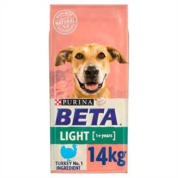 Beta Adult Light Dry Dog Food - Turkey - 14kg