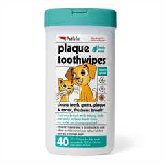 Petkin Tooth Wipes - Pack of 40
