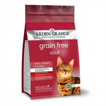 Arden Grange Grain Free Adult Dry Cat Food - Chicken -  2kg