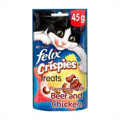 Felix Crispies Cat Treats - 45g