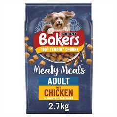 Bakers Meaty Meals Adult Dry Dog Food - 2.7kg