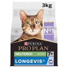 PRO PLAN Sterilised Longevis Senior Dry Cat Food - Turkey - 3kg