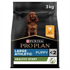 PRO PLAN Large Athletic Puppy Dry Dog Food - Chicken - 3kg