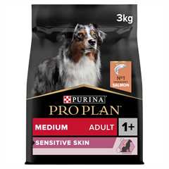 PRO PLAN Sensitive Skin Medium Adult Dry Dog Food - Salmon - 3kg
