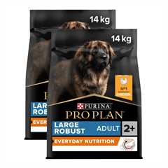 PRO PLAN Large Robust Adult Dry Dog Food - Chicken - 2 x 14kg Multi-buy