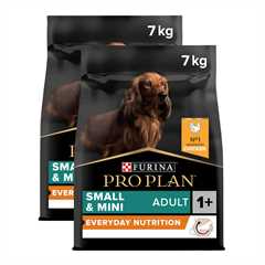 PRO PLAN Everyday Nutrition Small & Mini Adult Dry Dog Food - Chicken - 2 x 7kg Multi-buy