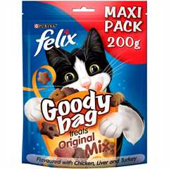 Felix Goody Bag Adult Cat Treats - Original - 200g MAXI Pack 