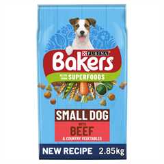 Bakers Small Breed Adult Dry Dog Food - 2.85kg