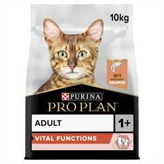 PRO PLAN Vital Functions Adult Dry Cat Food - Salmon - 10kg