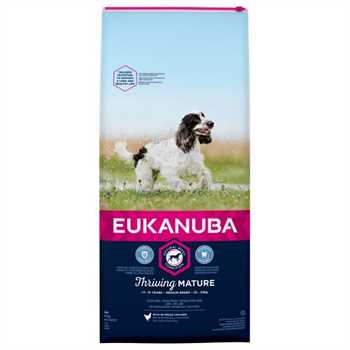 Eukanuba Medium Breed Mature Dog Food - Chicken - 12kg