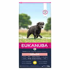 Eukanuba Senior Dog Food For Large Dogs Rich in Fresh Chicken
