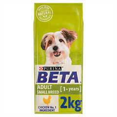 Beta Adult Small Breed Dry Dog Food - Chicken - 2kg