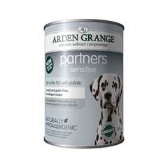 Arden Grange Grain Free Sensitive Adult Wet Dog Food - Ocean Fish & Potato - 6x395g Cans