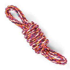 Happy Pet Twist Tee Coil 2 Handle Tugger Dog Toy