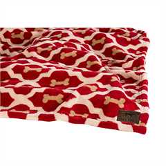 Tall Tails Red Bone Pet Fleece Blanket