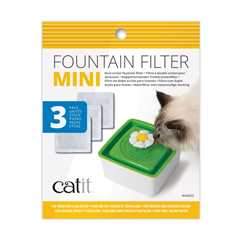 Catit Mini Flower Fountain - 1.5L Replacement Filter - 3 pack