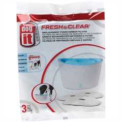 Dog It Dog Drinking Fountain - 6L Foam/Carbon Filters - 3 pack