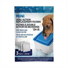 Zeus Dog Mini Drinking Fountain - 1.5L Replacement Filter - 3 pack