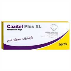 Cazitel Plus XL Wormer for Dogs - 1 x Tablet