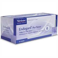 Endogard Plus Flavour Dog Worming Tablets - 1 x Tablet
