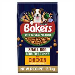Bakers Small Dog Sensitive Tummy Adult Dry Dog Food - 2.7kg