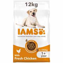 IAMS Large Breed Adult Dry Dog Food - Chicken - 12kg
