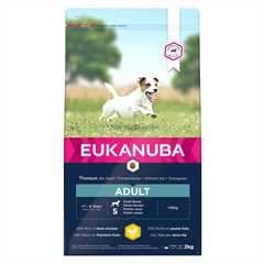 Eukanuba Small Breed Adult Dry Dog Food - Chicken - 2kg