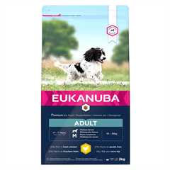 Eukanuba Medium Breed Adult Dry Dog Food - Chicken - 2kg