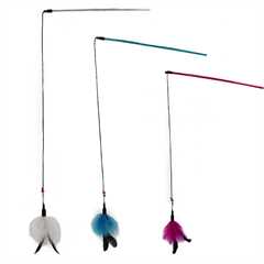 Ancol Feather Bell Cat Dangler Toy