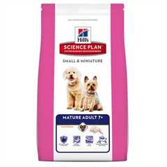 Hills Science Plan Mature 7+ Small & Miniature Dry Dog Food - Chicken & Turkey - 1.5kg