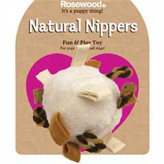 Rosewood Natural Nippers Loopy Fun Ball Dog Toy