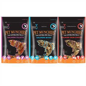 Pet Munchies Dog Treats Salmon - 90g