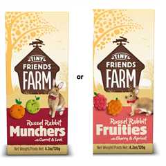 Supreme Tiny Friends Farm Russel Rabbit Treats - 120g