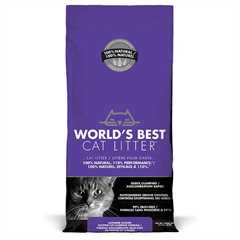 Worlds Best Cat Litter Multiple Cat Clumping Formula Lavender  