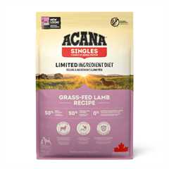 Acana Singles Grass Fed Lamb Adult Dry Dog Food - 6kg