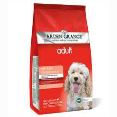 Arden Grange Adult Dry Dog Food - Chicken & Rice - 6kg