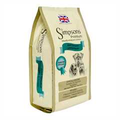 Simpsons Premium Adult Sensitive Dry Dog Food - Lamb & Potato - 12kg