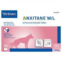 Virbac Anxitane for Medium / Large Dogs over 10kg -  30 tablets