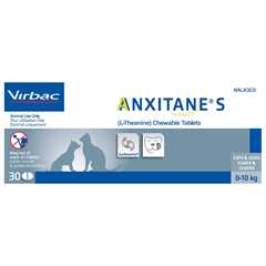 Virbac Anxitane for Cats and Small Dogs under 10kg - 30 tablets
