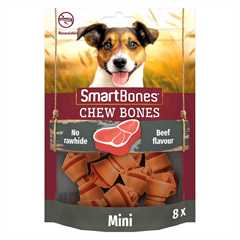 SmartBones Mini Bones - Beef - 8 Bones
