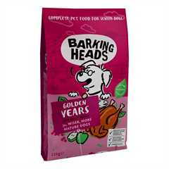 Barking Heads Golden Years Senior Dry Dog Food - Chicken & Trout - 12kg