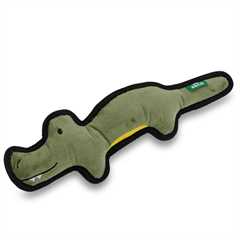 Beco Rough & Tough Recycled Crocodile Dog Toy - Medium